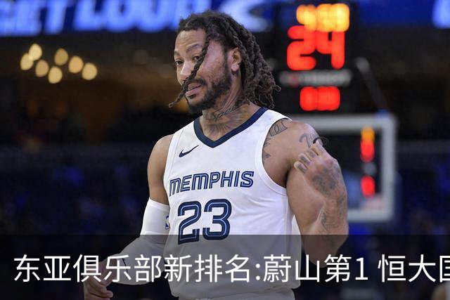 东亚俱乐部新排名:蔚山第1 恒大国安上港居3-5位